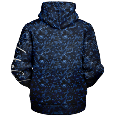 Chokefish™ Microfleece Zip-Up Hoodie Camouflage-019B